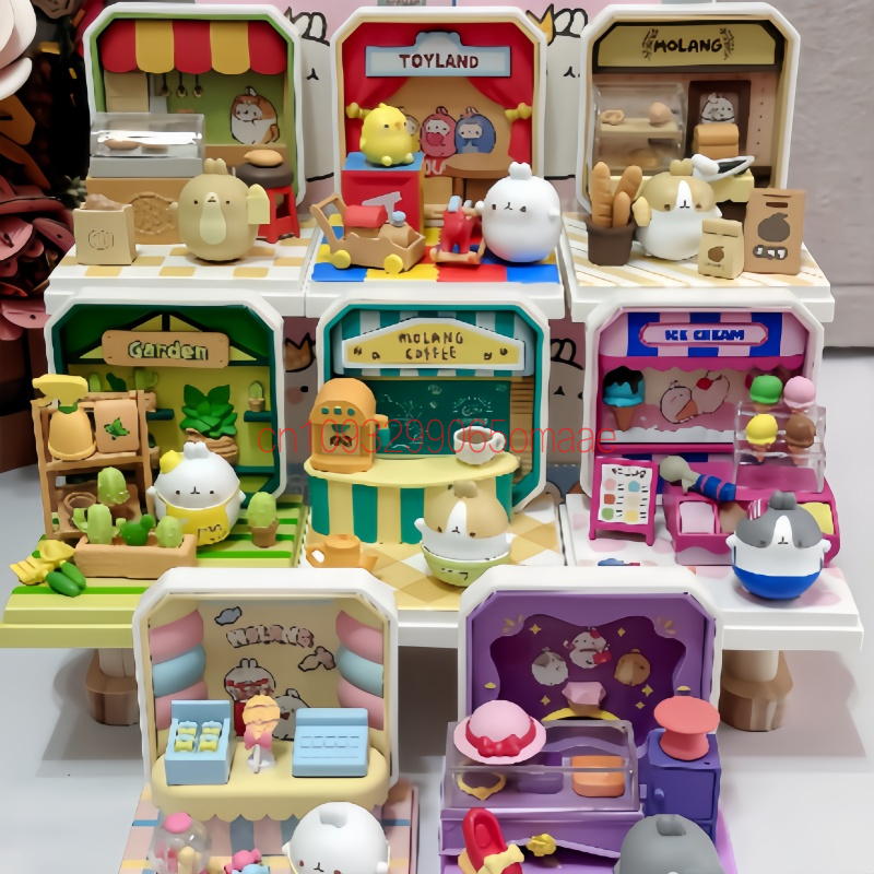 Building Block Mini - ホットモラン正規品 超可愛いミニショップ ビルディングブロック トレンドおもちゃ カワイイ ブラインドボックス