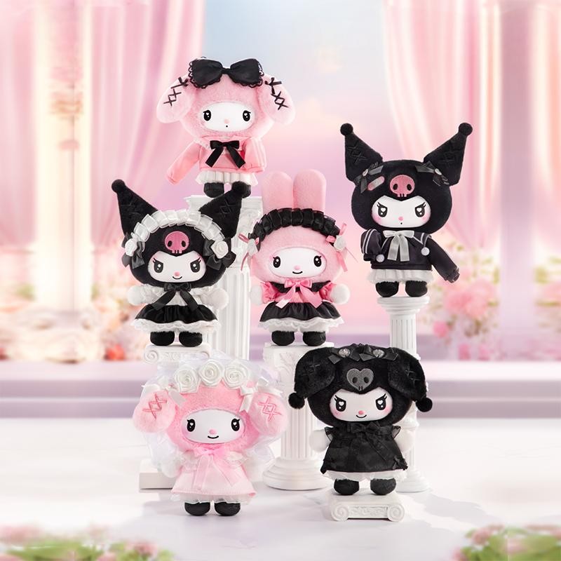 Vinyl Figure Blank - サンリオキャラクターエンジェルガーデンシリーズぬいぐるみブラインドボックスかわいいマイメロディクロミ人形バッグペンダントミステリーサプライズボックスガールギフトおもちゃ