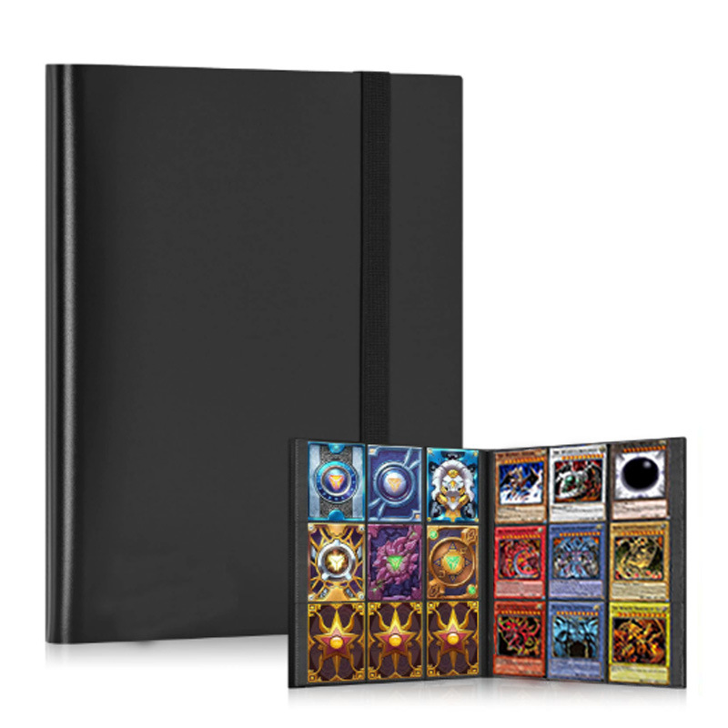 Pokemon Binder Card - 文房具トレーディングカードバインダーポケット大容量コレクターアルバムポケモンカード遊戯王カードスポーツスターカード収納用