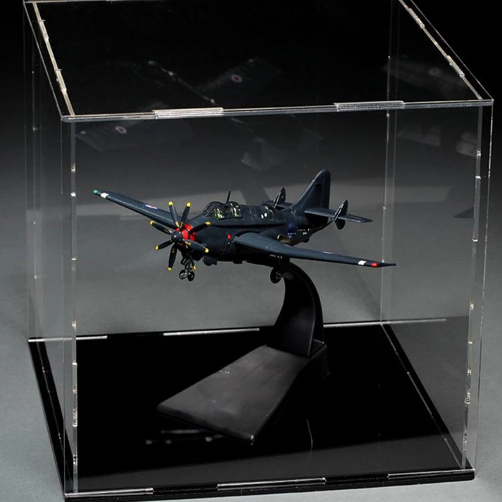 Display Case Acrylic - クリアアクリルディスプレイボックス 保護用ショーケース アクションフィギュアコレクション用ディスプレイ収納ケース ホルダー フィギュアボックス