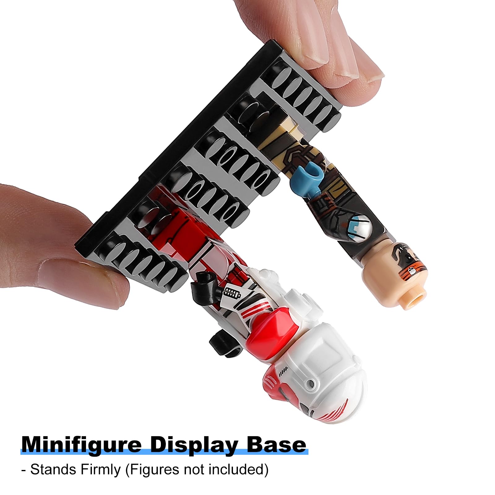 アクリルビルディングブロックディスプレイボックスミニフィギュ - Lego Minifigure Holder のレビューと価格