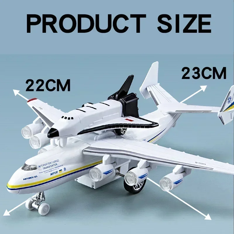 金属製ソビエト航空アントノフAn-225ミリヤ大型輸送機ダイ - Model Airplane Plastic のレビューと価格