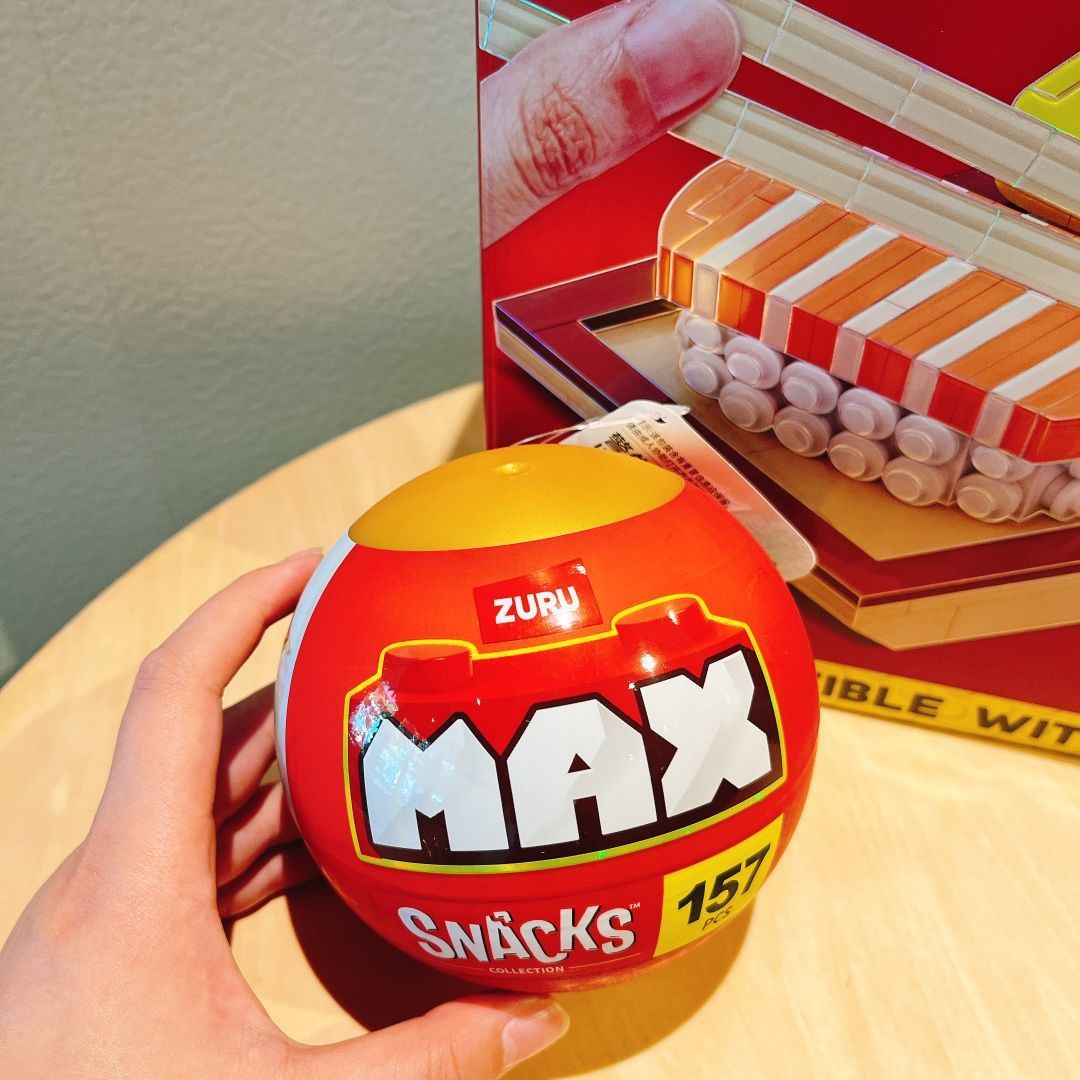 ZURU MAX スナック ブラインドボックス ビルディング - Building Block Mini のレビューと価格
