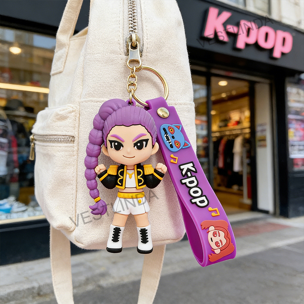 大人気K-POPデーモンハンターシリーズキーホルダー3D立体 - Vinyl Figure Blank のレビューと価格