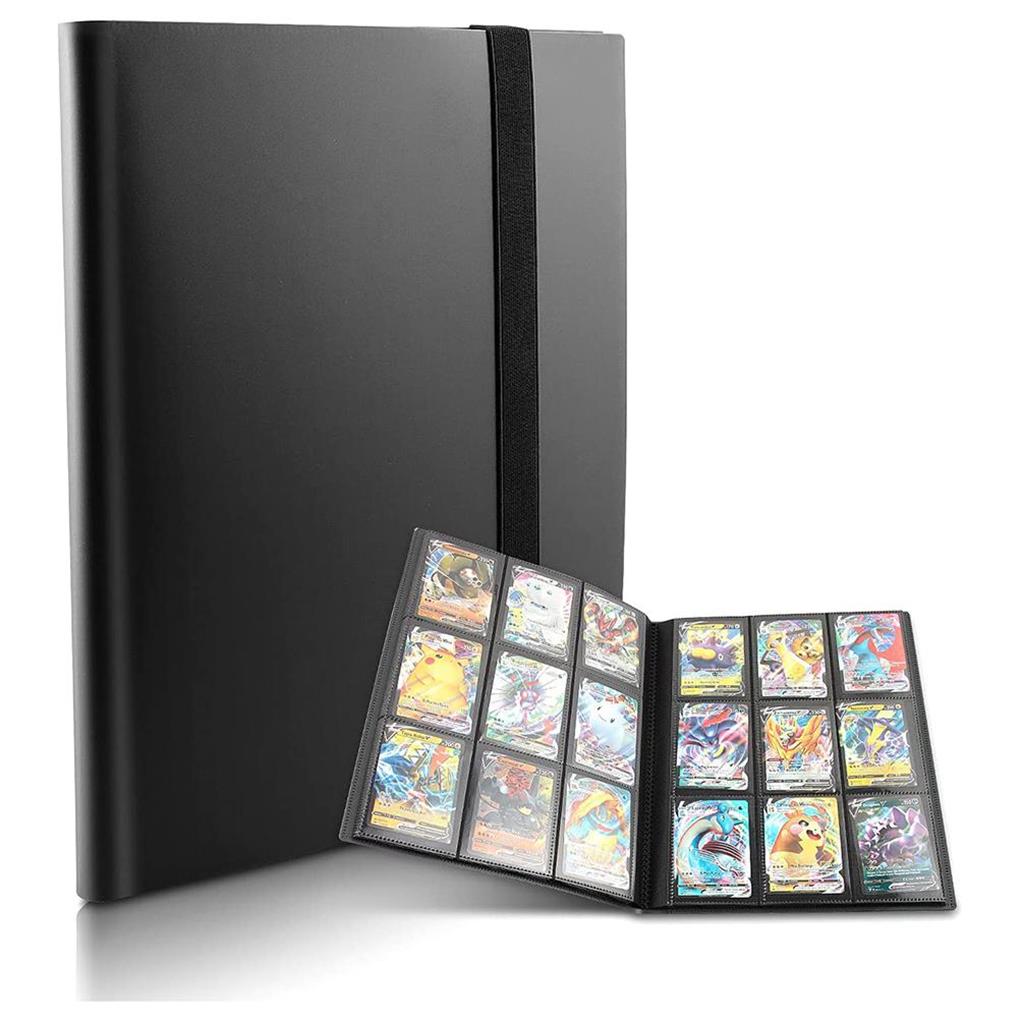 取引カードコレクターホルダー、9ポケット、360枚のカードバ - Trading Card Binder のレビューと価格