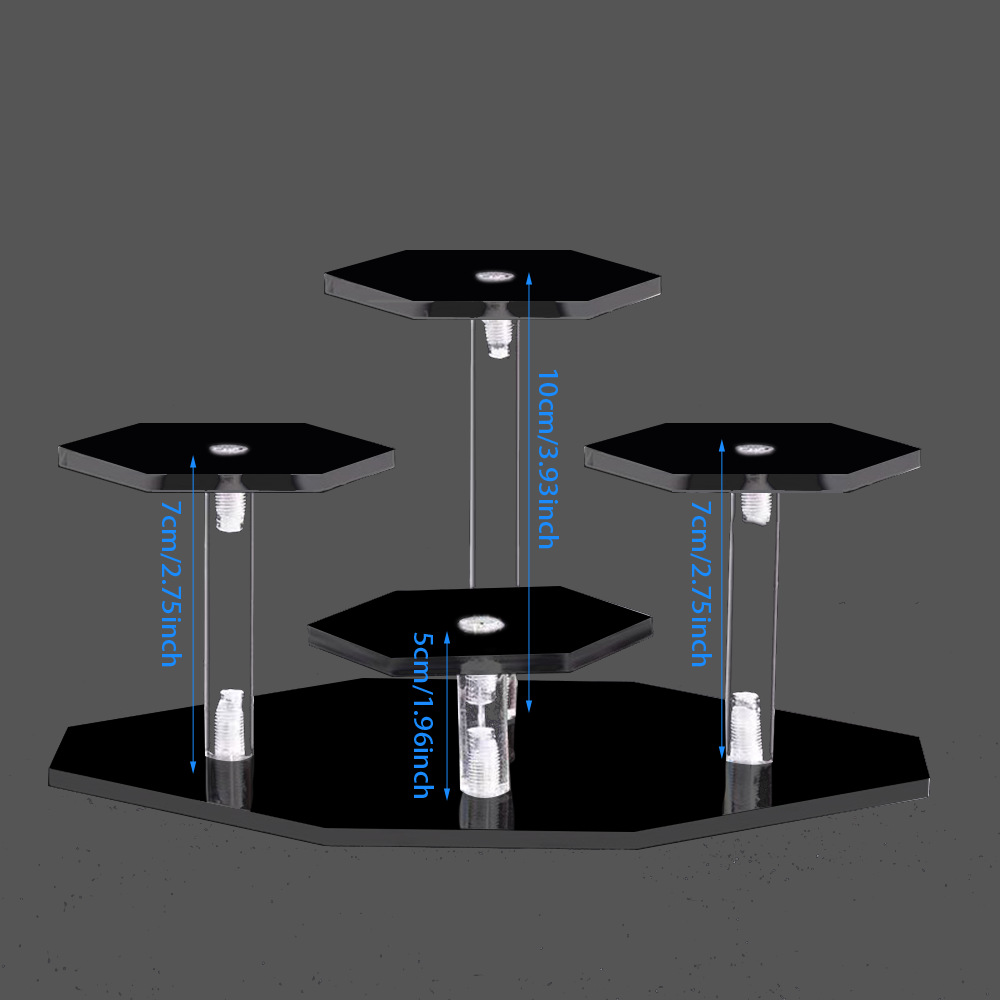 アクションフィギュア用レイヤードアクリルディスプレイスタンド - Pop Display Shelf のレビューと価格