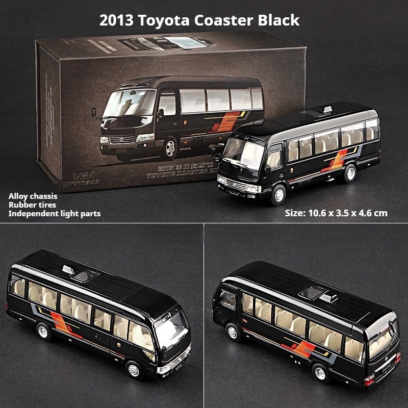 トヨタ コースター 1:64 合金ダイキャストカー、精巧な職 - Die Cast Car 1 64 のレビューと価格