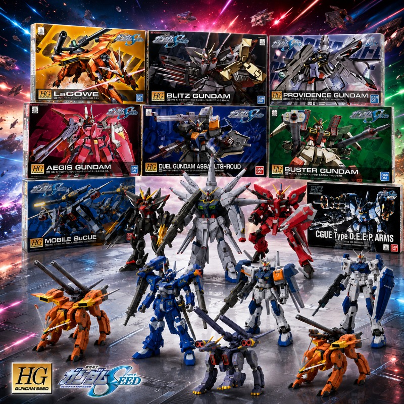 バンダイ HG SEED 1/144 ブリッツ・エイジス・デ - Bandai Model Gundam Hg のレビューと価格