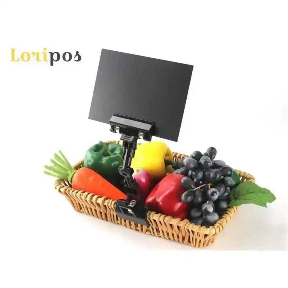 PVCカード黒板棚札価格表示ラック広告ラベルカードサインホル - Pop Display Shelf のレビューと価格
