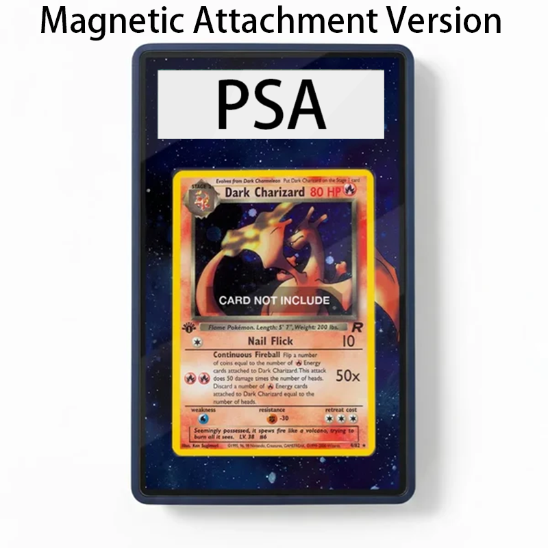 ポケモンTCGロケットダークチャリザードアニメ拡張アートファ - Display Case Acrylic のレビューと価格
