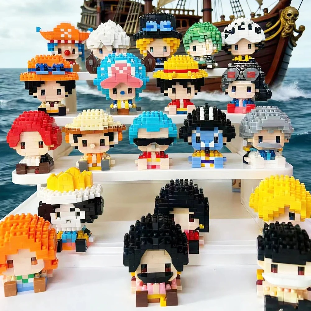 セール中 ワンピース 太陽神ニカ ルフィ マイクロビルディン - Building Block Mini のレビューと価格