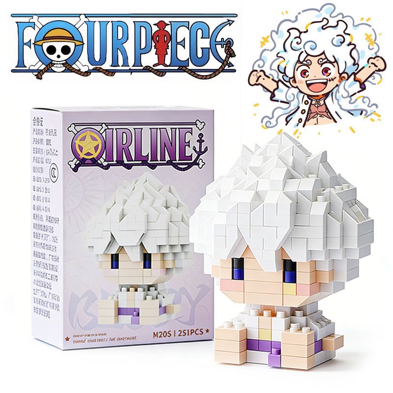 ワンピース 太陽神ニカ ルフィ マイクロブロック チョッパー - Building Block Mini のレビューと価格