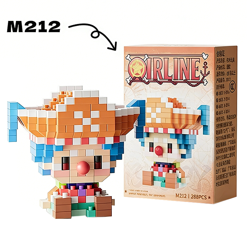 ワンピース 太陽神ニカ ルフィ マイクロブロック チョッパー - Building Block Mini のレビューと価格
