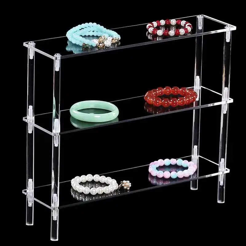 縦型アクリルディスプレイライザー、香水スタンドオーガナイザー - Display Risers Set のレビューと価格